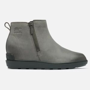 New ▶️ SOREL ◀️ EVIE II WOMEN'S ZIP BOOTIE, Color: Quarry, Grill